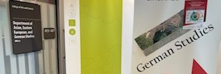 UC Asian, East European, and German Studies Dept. banner