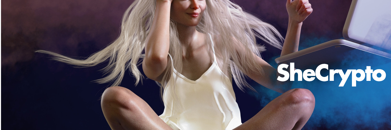 SheCrypto banner