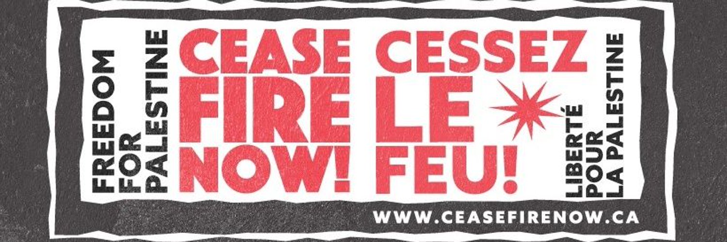 Ceasefire Now Profile Banner