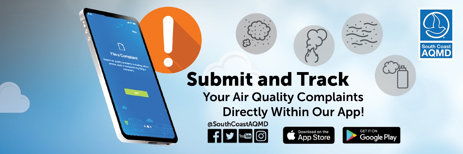 South Coast AQMD's banner