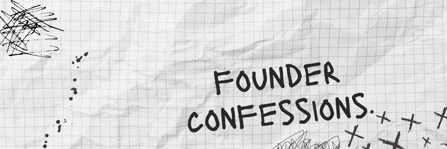 Founder Confessions's banner
