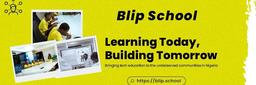 Blip School's banner
