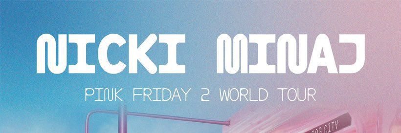 Pink Friday 2 Tour banner