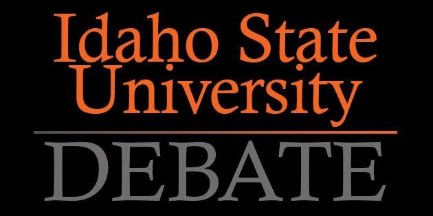 Idaho State Debate banner