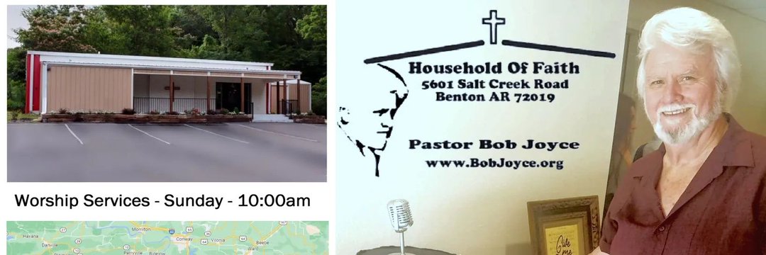 Pastor Bob Joyce-Household of Faith's banner