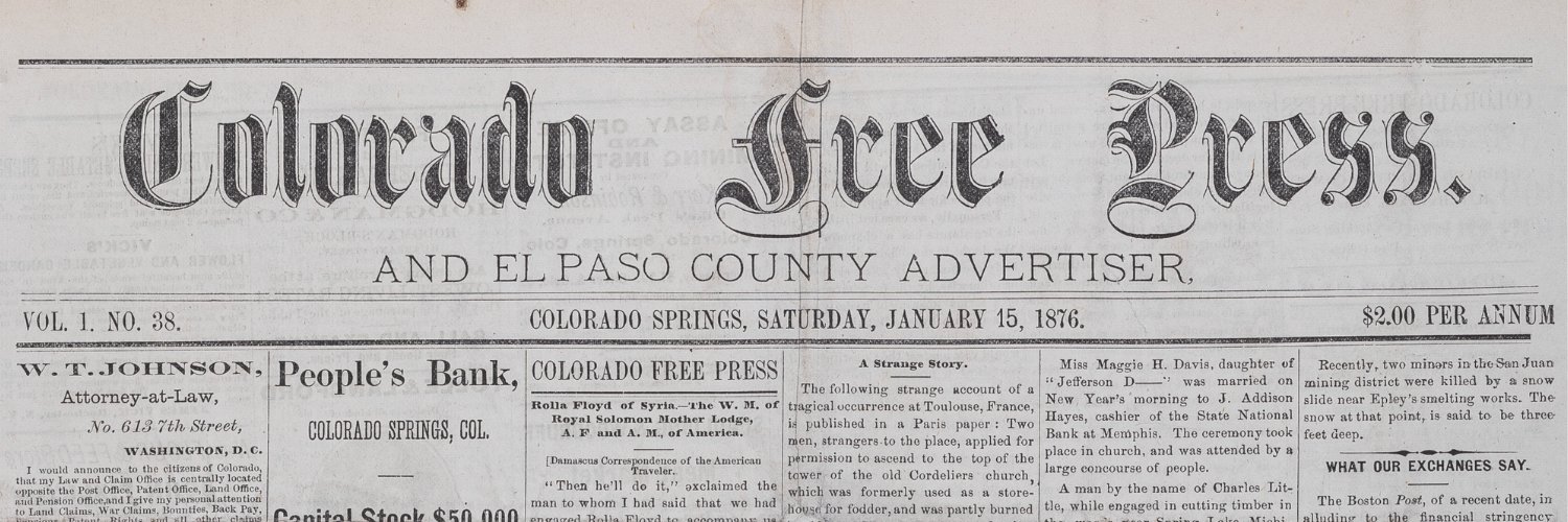 Colorado Free Press's banner