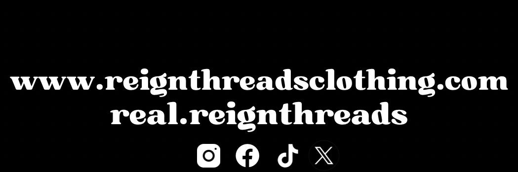 Reign Threads Clothing Co. banner