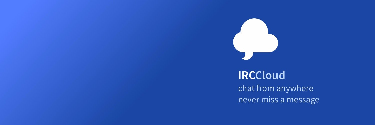 IRCCloud banner
