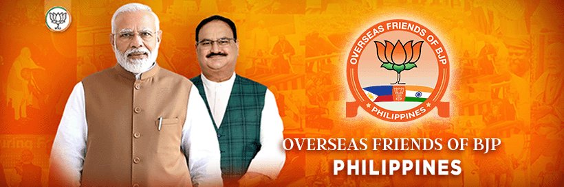 OFBJP Philippines (Modi ka Parivar) banner