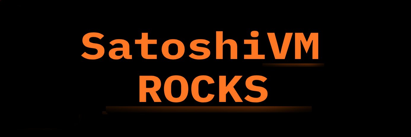 SatoshiVM Rocks banner