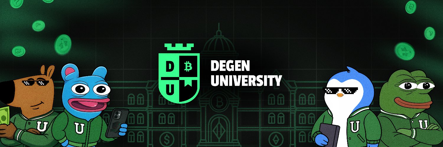 Degen University 🎓's banner