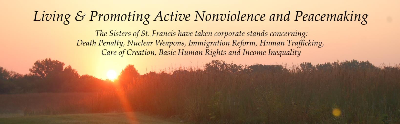 Clinton Franciscans banner