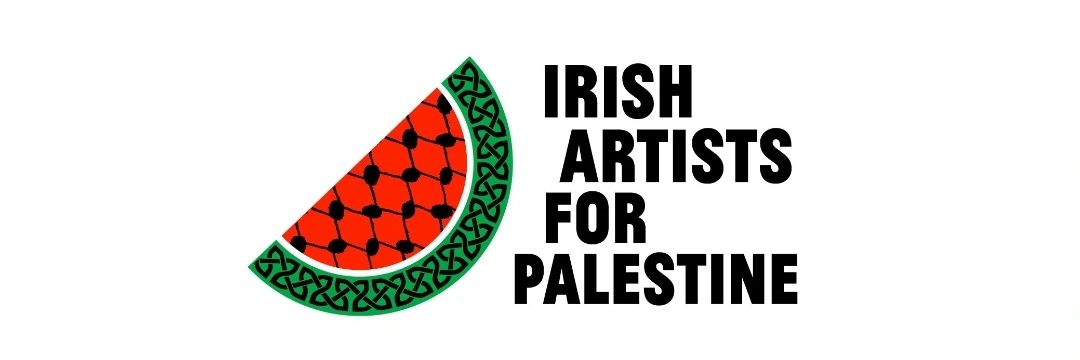 Irish Artists For Palestine banner