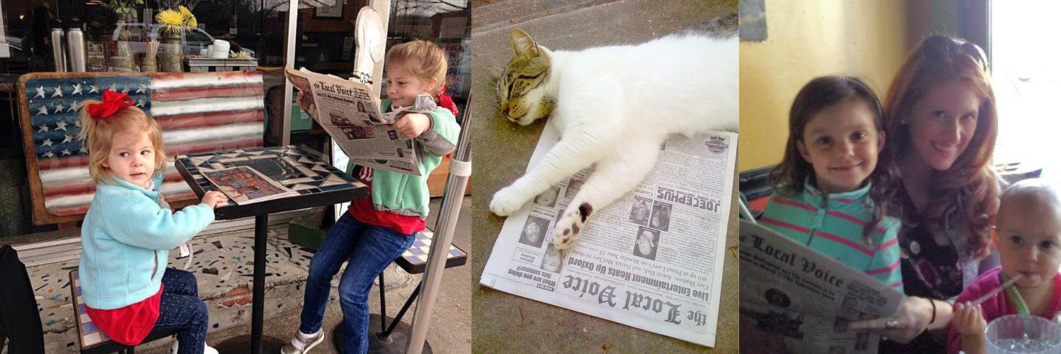 The Local Voice banner