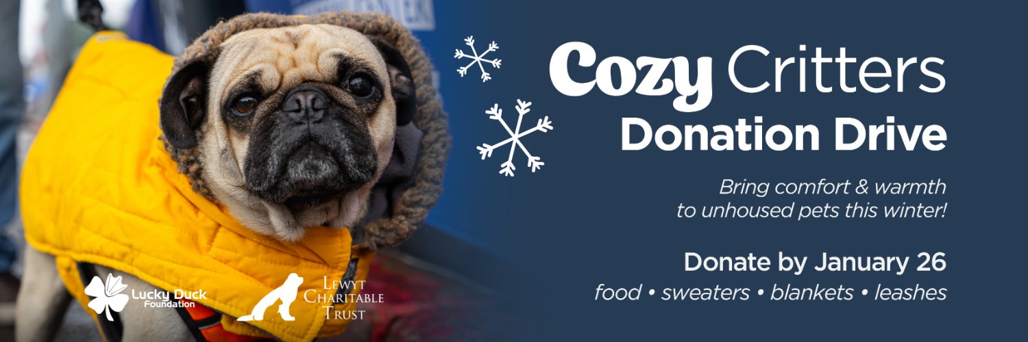 Helen Woodward Animal Center banner