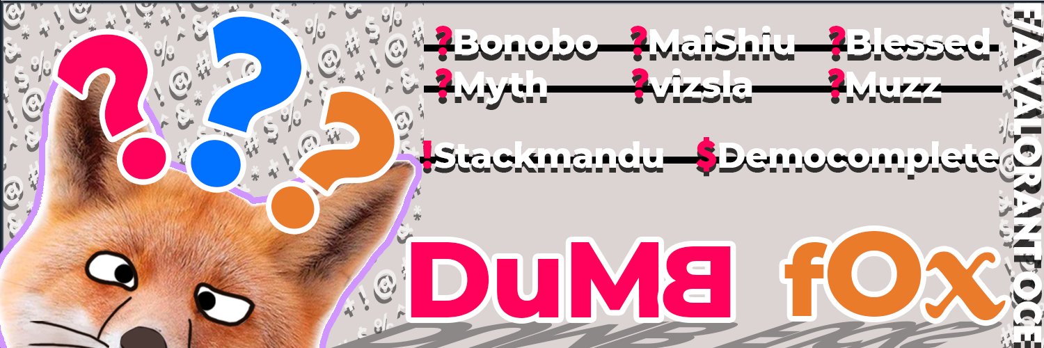 FocusGG Dumb Fox banner