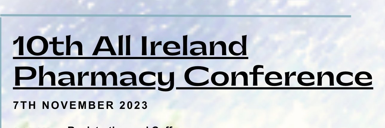 All Ireland Pharmacy Conference banner
