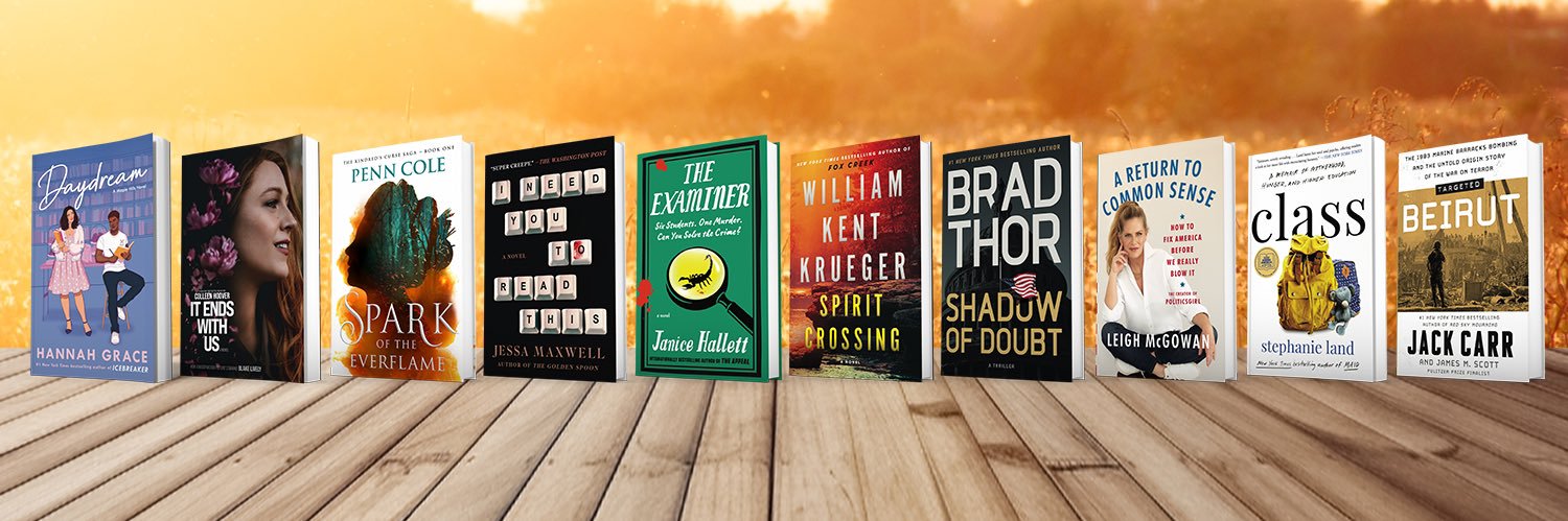 Atria Books's banner