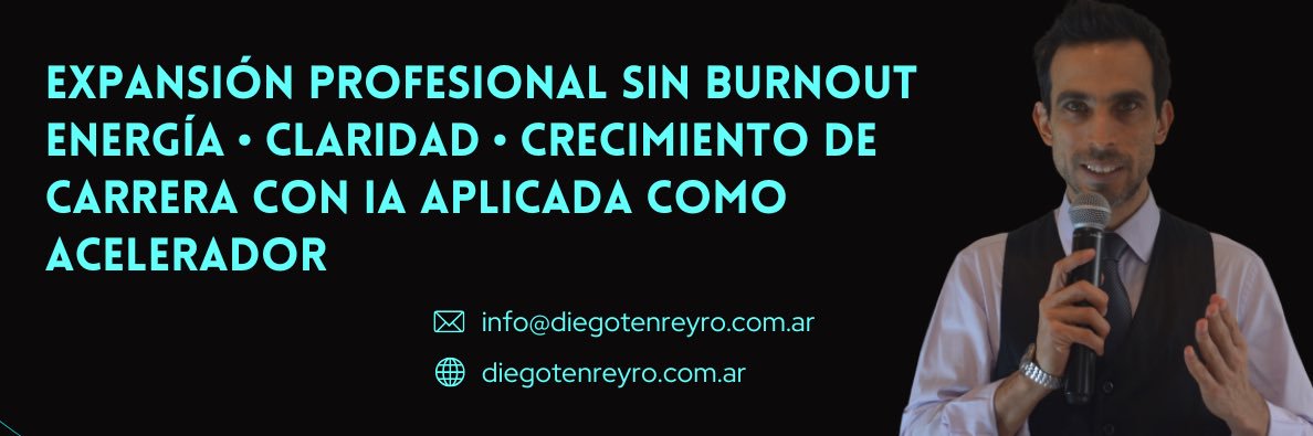 Diego Tenreyro | IA + Coaching + Educación banner
