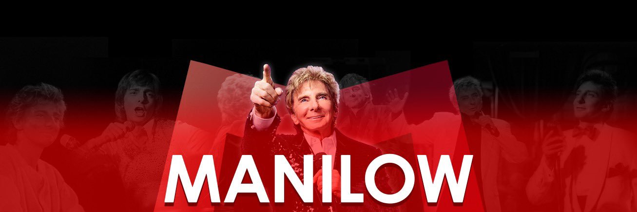 Barry Manilow's banner