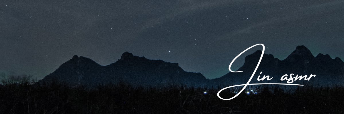 Jin ASMR banner