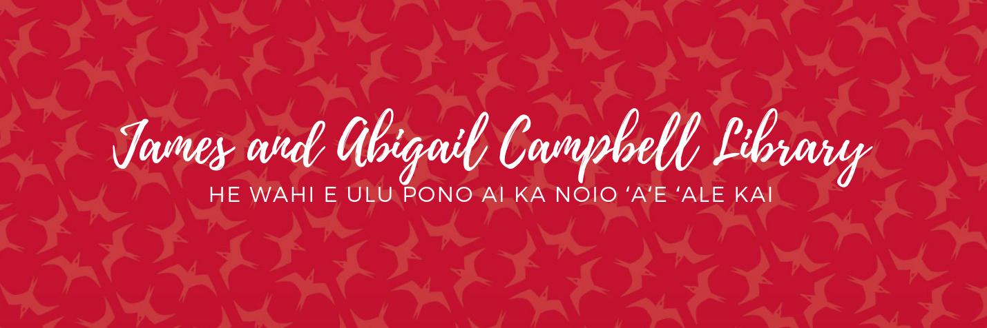 UH West Oʻahu Library banner