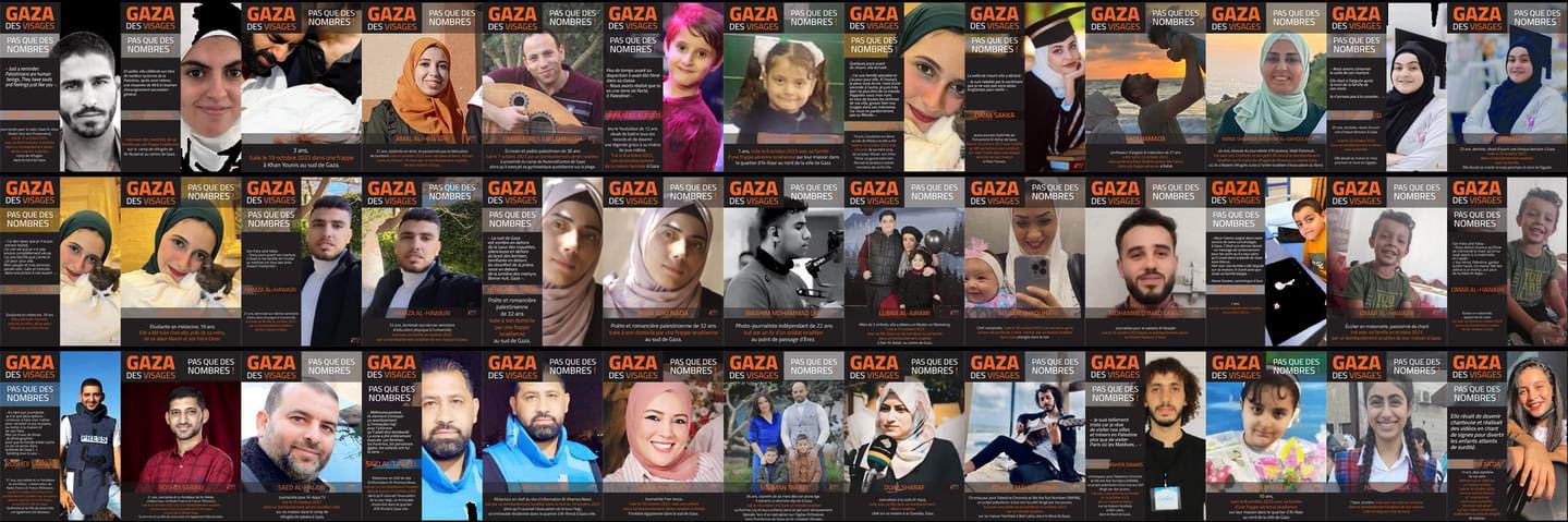 Gaza Visages banner