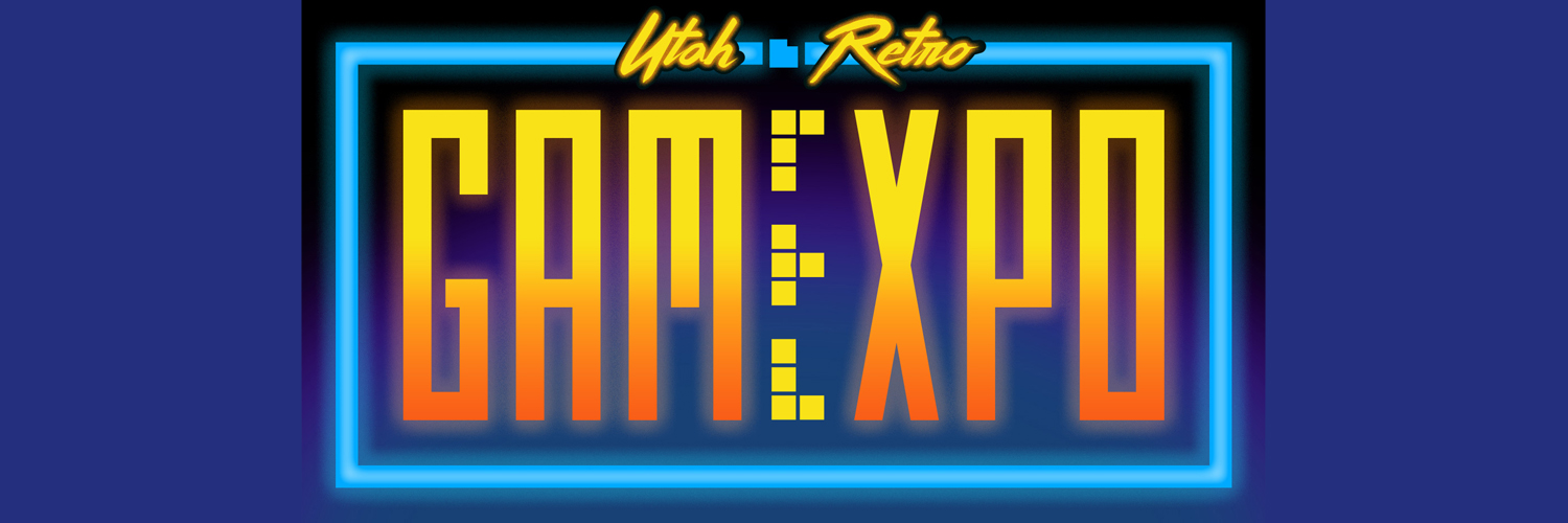 Utah Retro GameXpo's banner