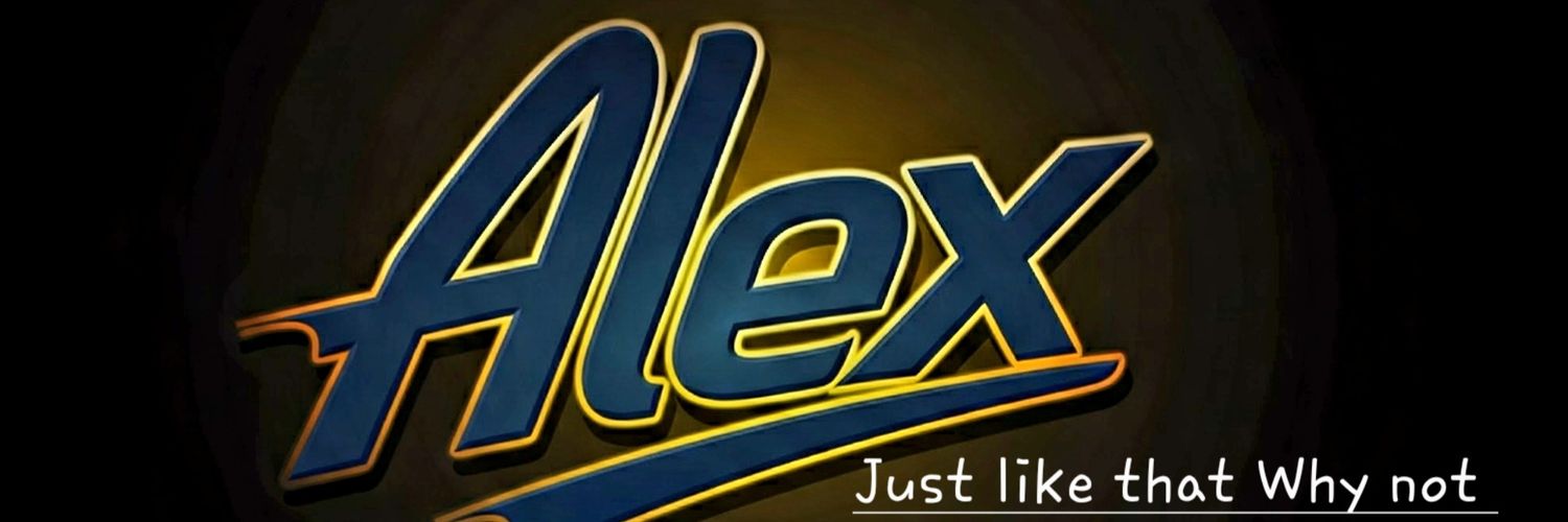 Alex's banner