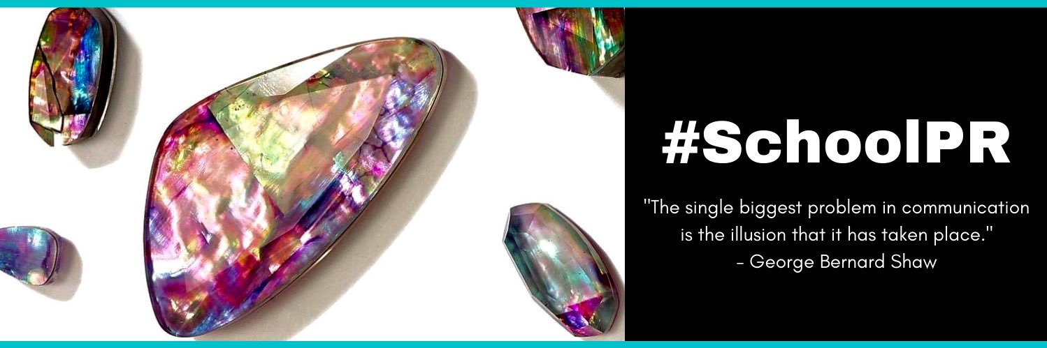 Lori Perlow #SchoolPR banner
