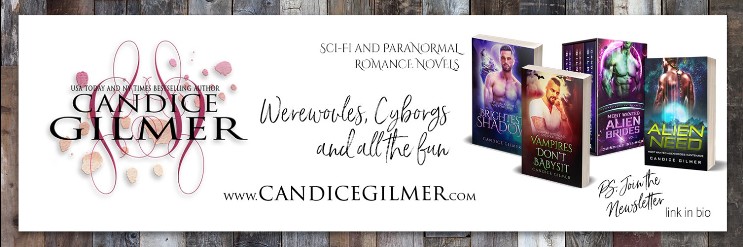 Candice Gilmer - Tired Writer banner