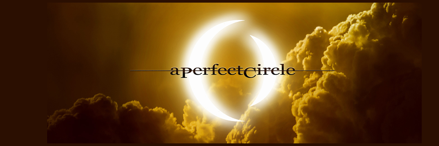 A Perfect Circle banner