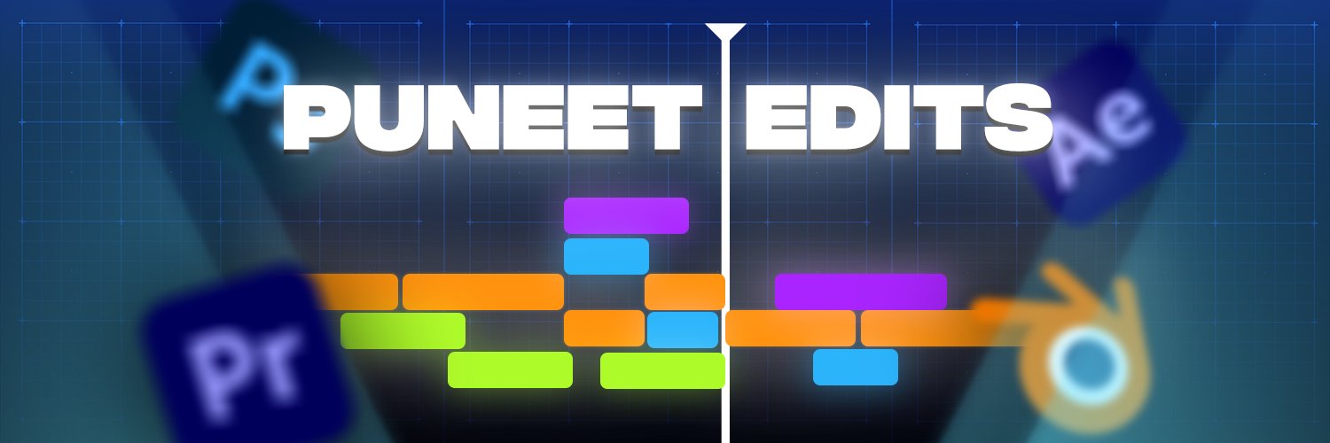 Puneet | Video Editor banner