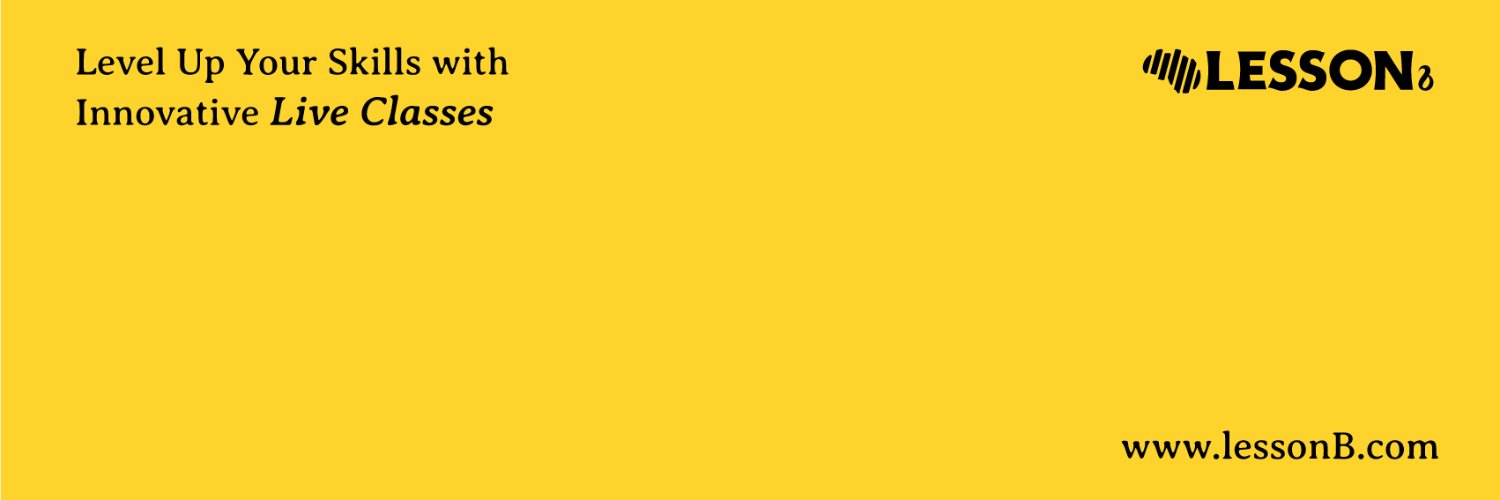 LessonB banner