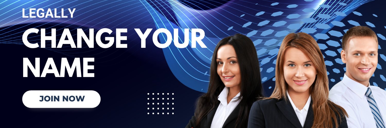 Legally Name Change banner