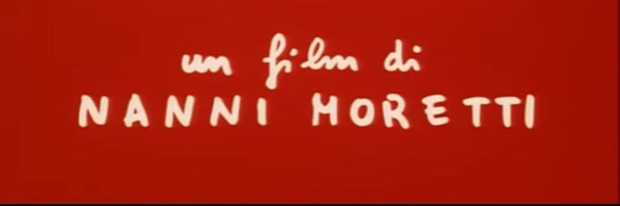 nanni moretti out of context's banner