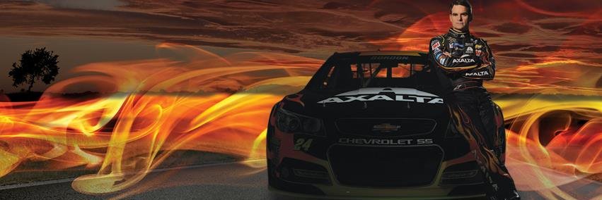 Martin NASCAR fan banner