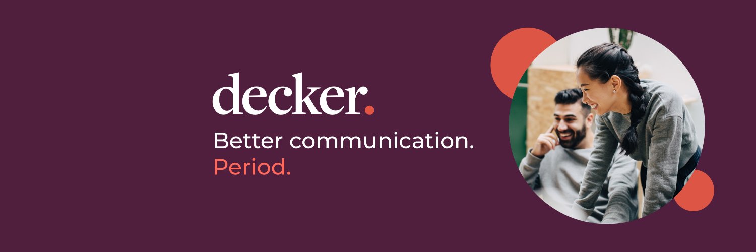 Decker Communications banner
