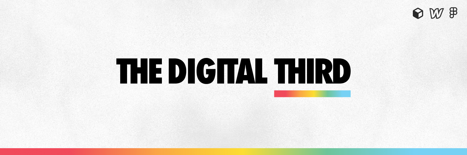 The Digital Third banner