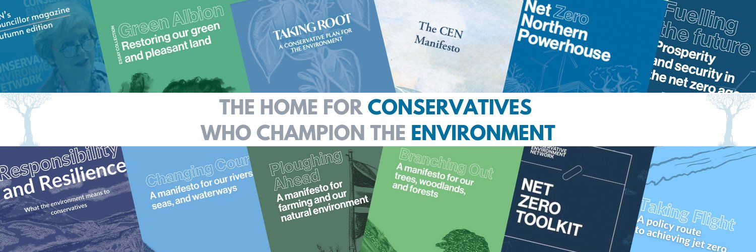 Conservative Environment Network's banner