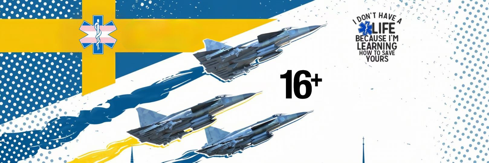 STRIDSFORDON 9040C “Ljusdimma” 🏳️‍⚧️ banner