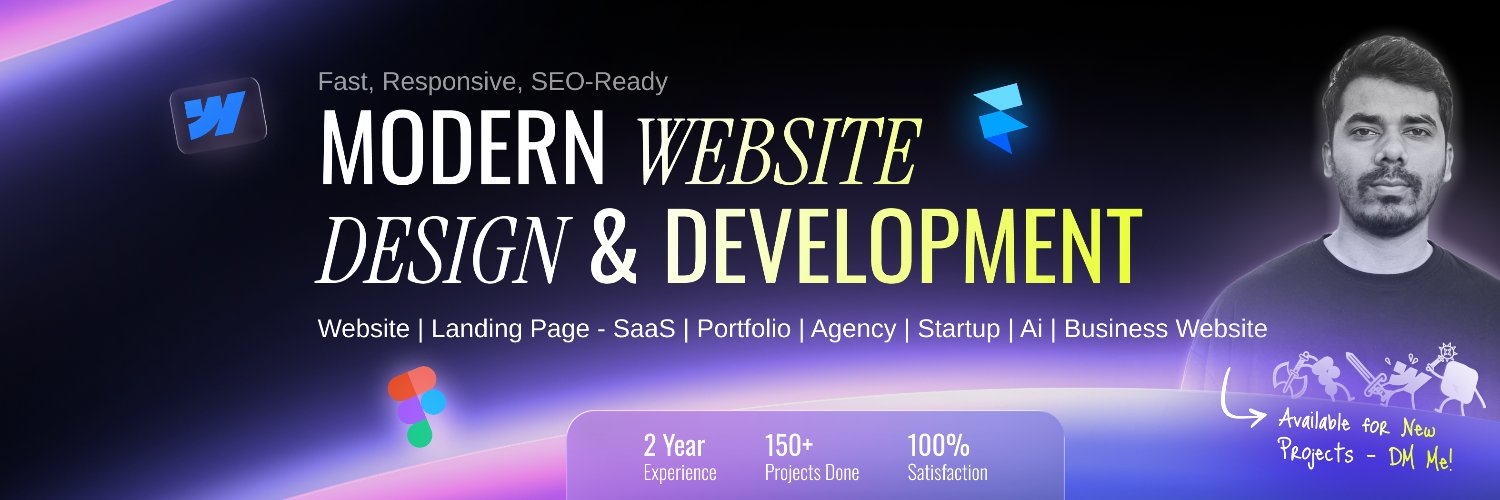 Hridoy | Framer Expert 🦄 banner