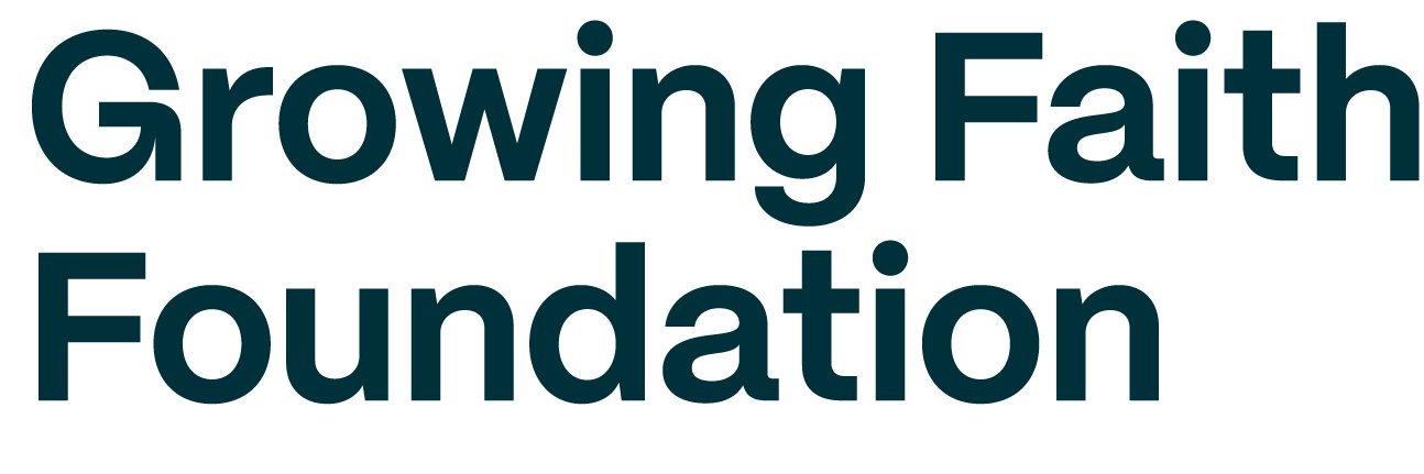 The Growing Faith Foundation banner