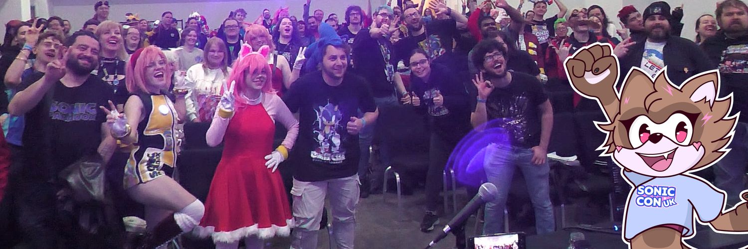 Sonic Con UK's banner