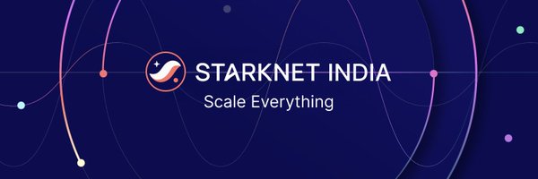 StarknetIN Profile Banner