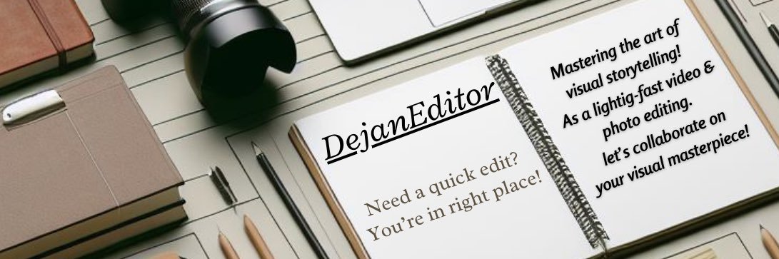 DejanEditor's profile banner image