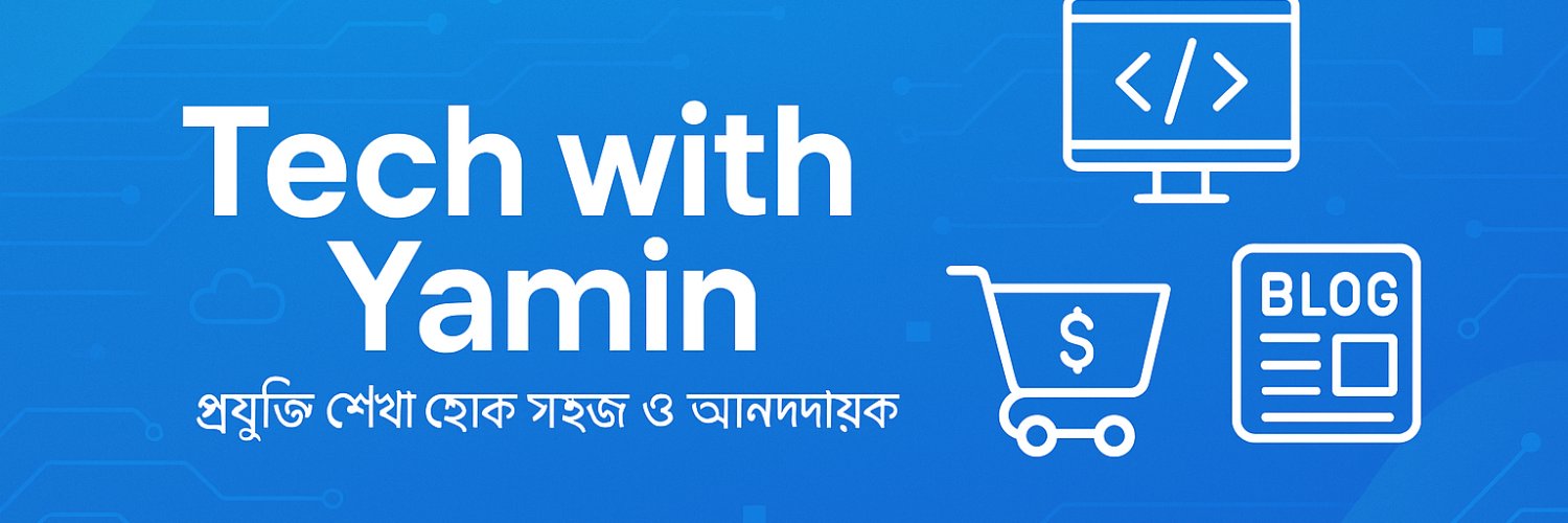 Tech With Yamin banner