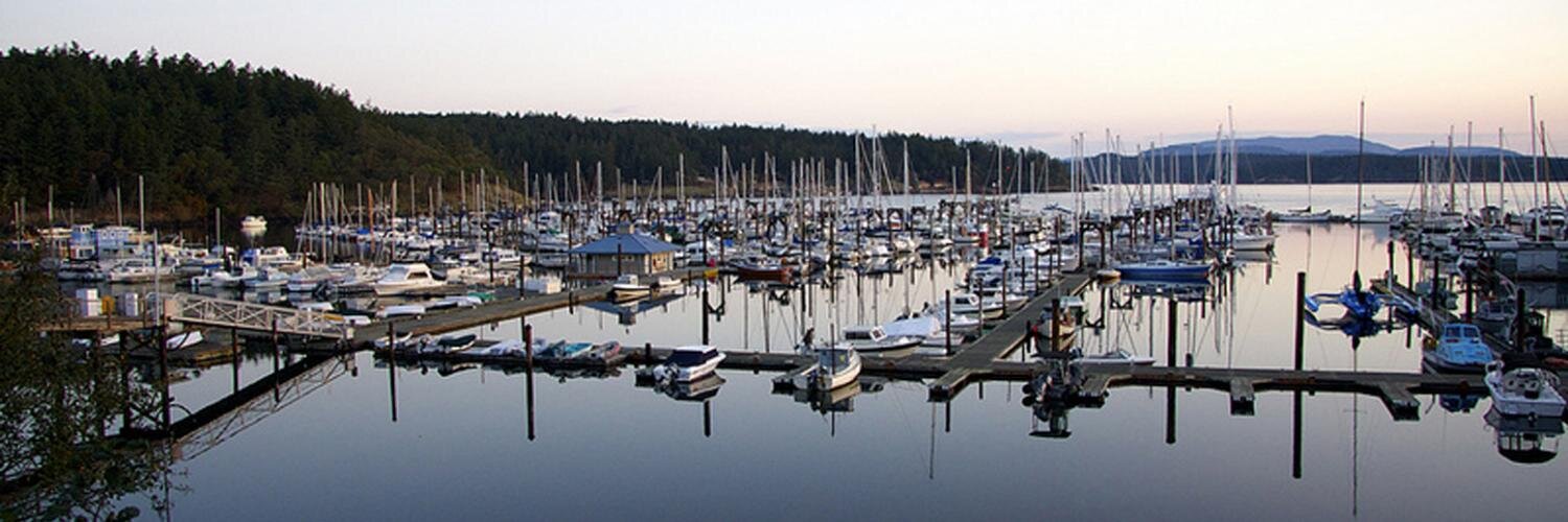 FRIDAY HARBOR banner