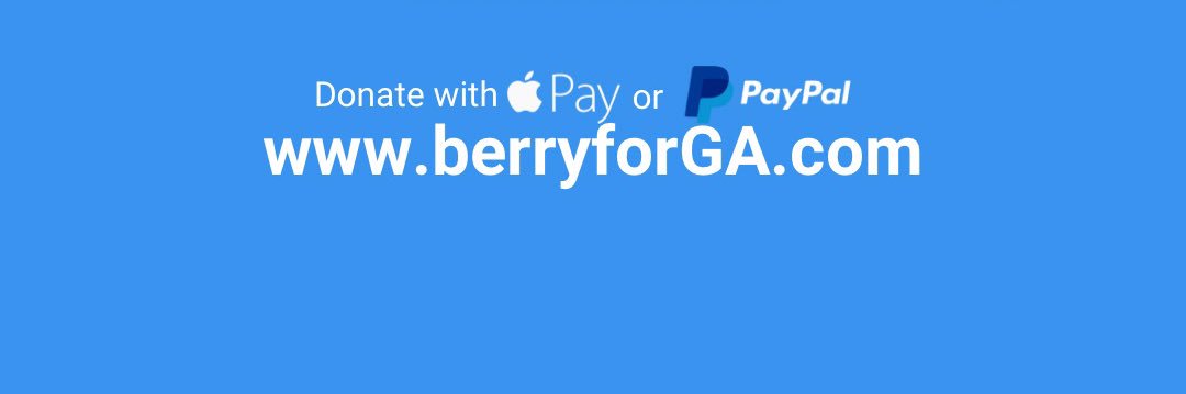 State Rep. Bryce Berry's banner