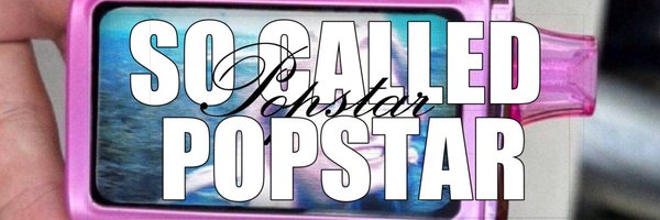 socalledpopstar Profile Banner